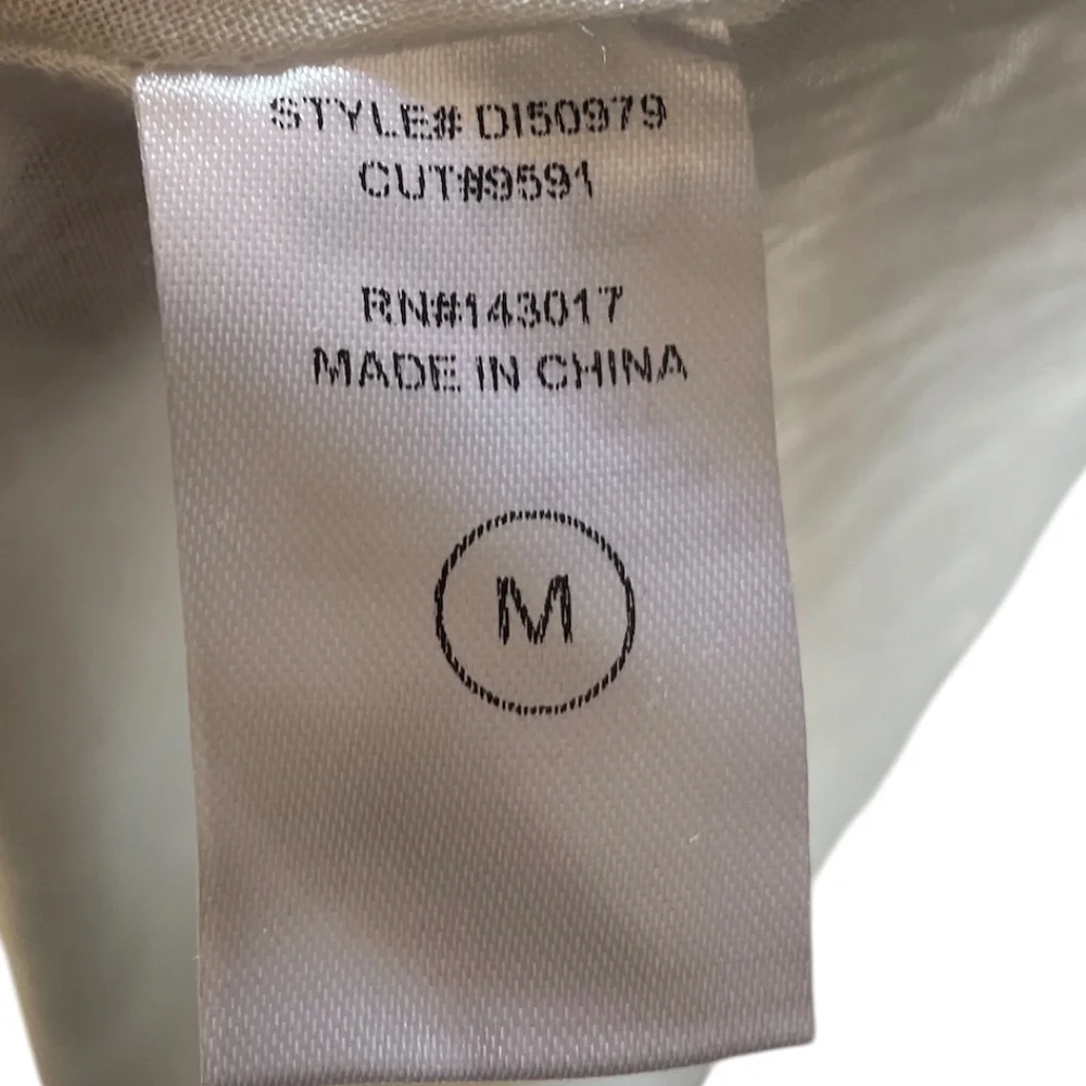 FOR CYNTHIA WOMEN'S FLORAL LINEN‎ / OPEN FRONT DRAPED DUSTER TOPPER COAT, MEDIUM - Picture 8 of 11